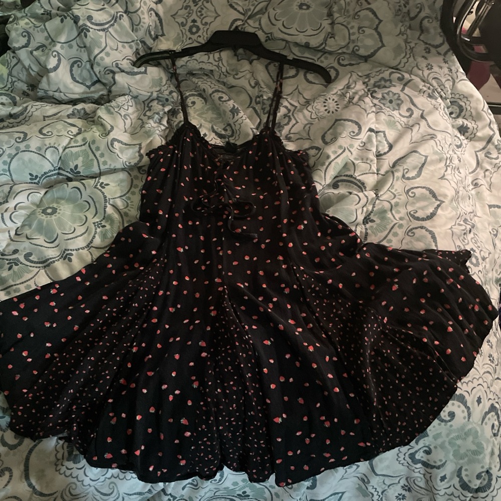 Large wild fable strawberry dress